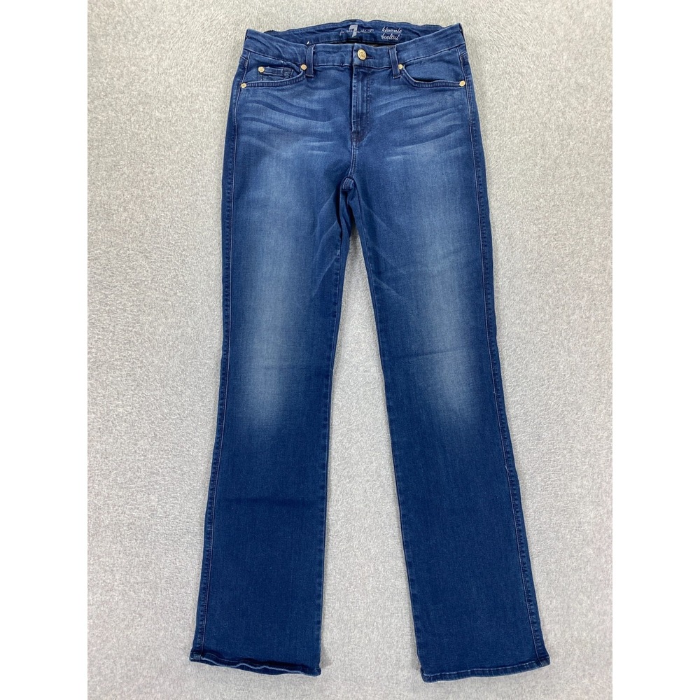 7 For All Mankind Kimmie Bootcut Jeans Womens Size 32 (29x34) Flare Country Boot